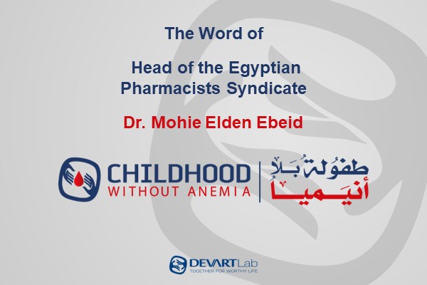 Dr. Mohie Elden Ebeid, Head of the Egyptian Pharmacists Syndicate